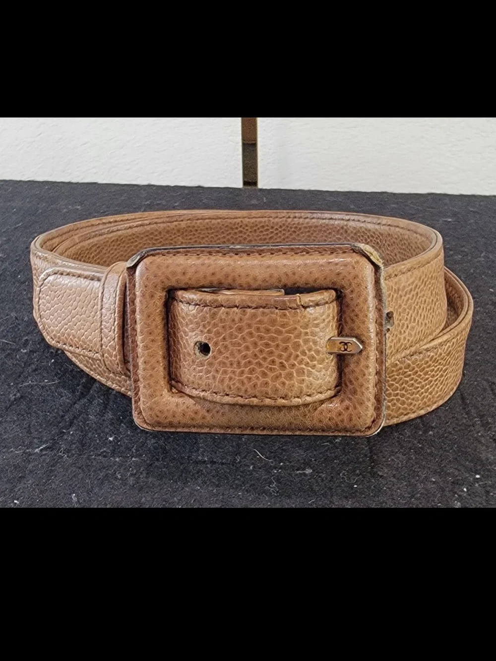 •CHANEL• vintage caviar timeless belt bag